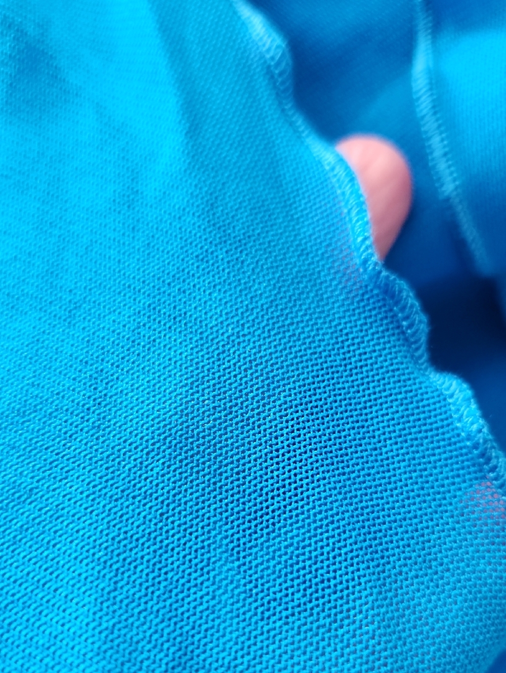 Bright Blue Ruffled Ruched  Halter Mini Dress - Picture 12 of 12